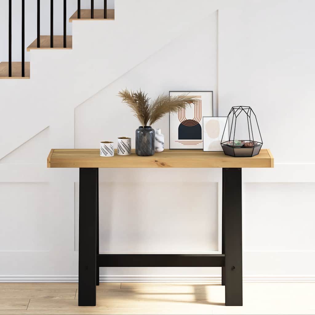 vidaXL Consoletafel, NOAIN, 120x30x75 cm, massief grenenhout
