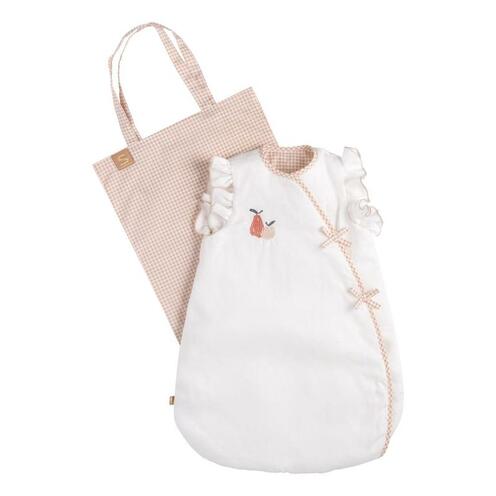 Gigoteuse naissance écrue à volants BOTANICA - SAUTHON Baby déco