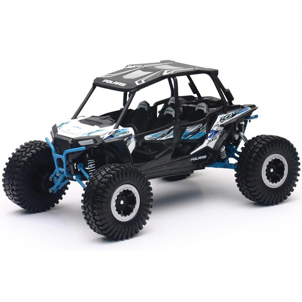 New Ray - Maquette SSV 1/18 Polaris RZR XP 4 1000 Bleu