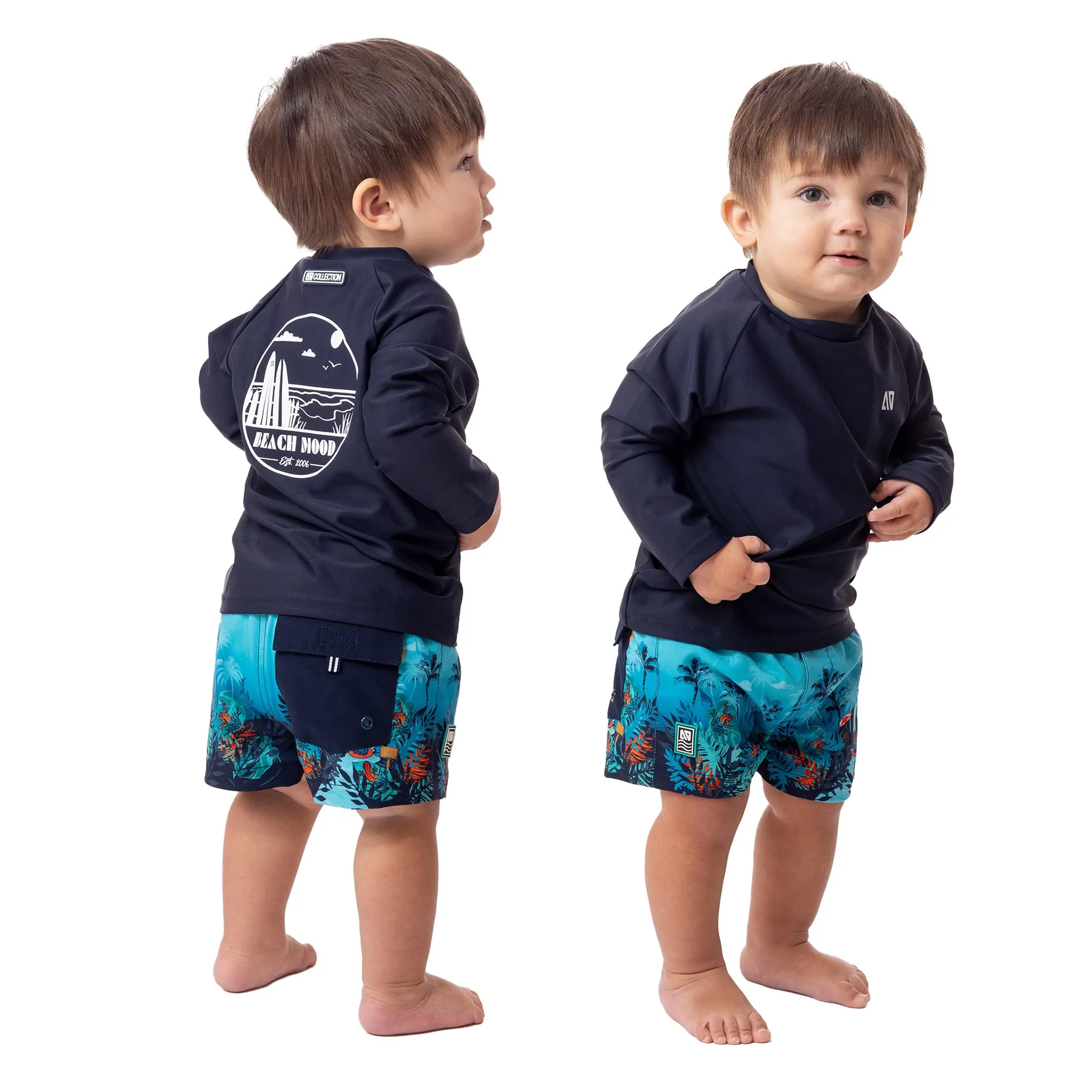 Nanö T-Shirt Maillot Manches Longues Uni 12-24mois
