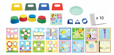Kid's Toys Finger Paint Malesett