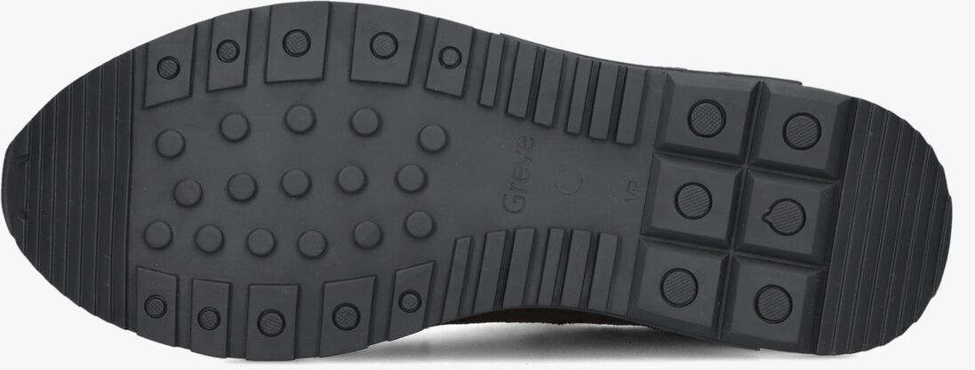 bruine greve lage sneakers haarlem k