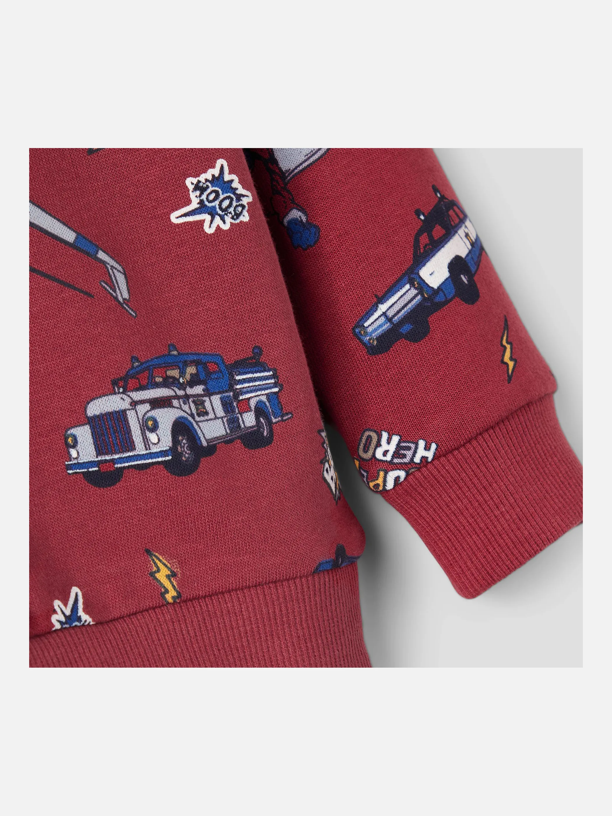 Jungen Pullover mit Print oder Streifen