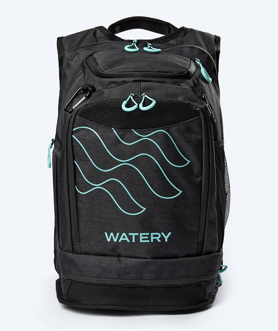 Watery svømmetaske - Viper Elite 45L - Sort/lyseblå