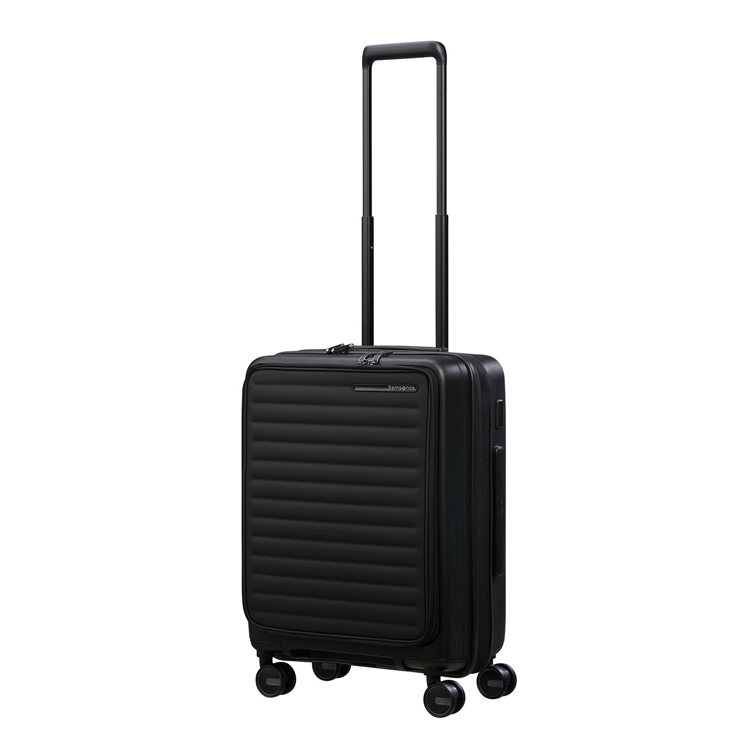 Samsonite Restackd Spinner 55 EXP Easy Acces black