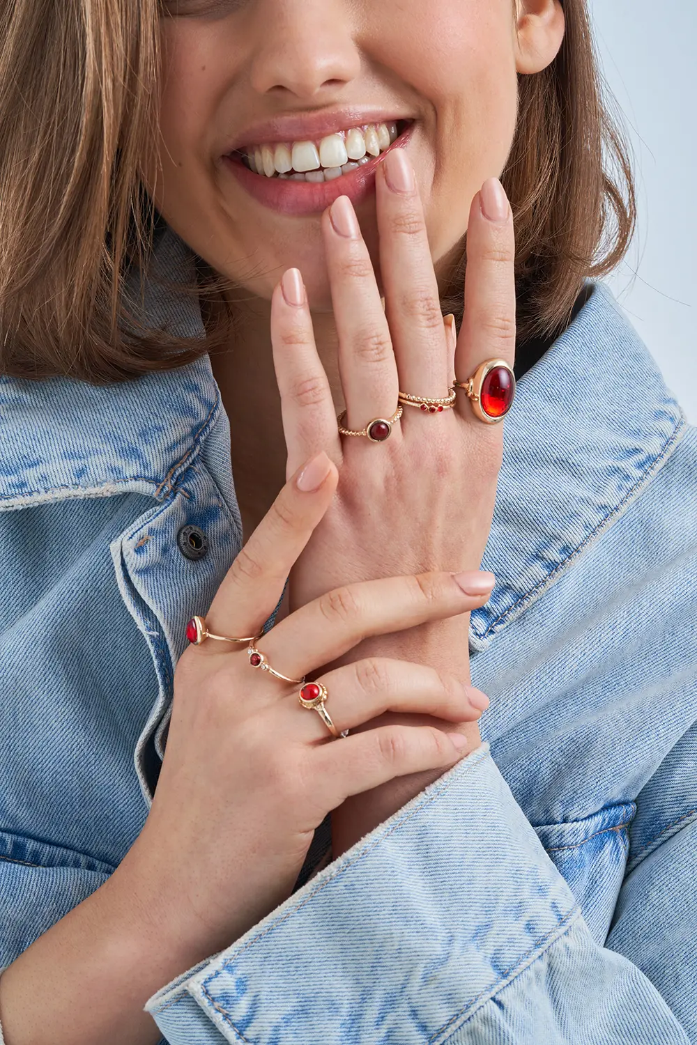 Ring-Set - Romantic Red