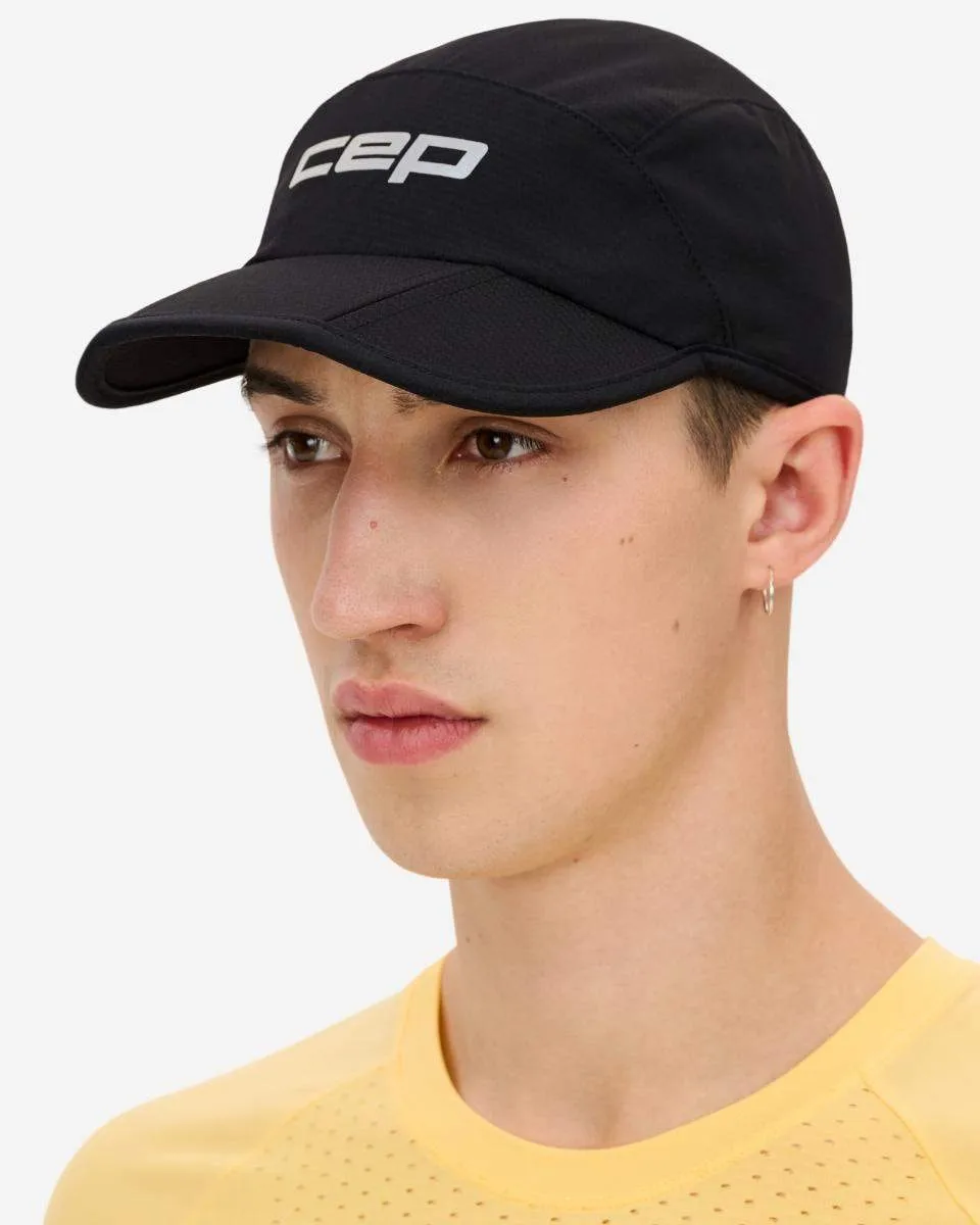 CEP Run Foldable Cap Black