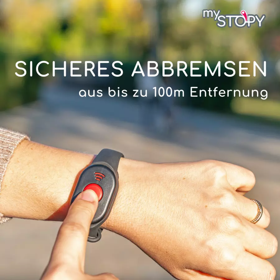 mySTOPY Laufrad Bremse für PUKY LR M schwarz