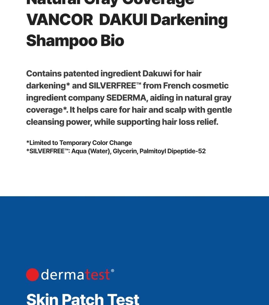 VANCOR - Darkui Verduisterende Shampoo Bio