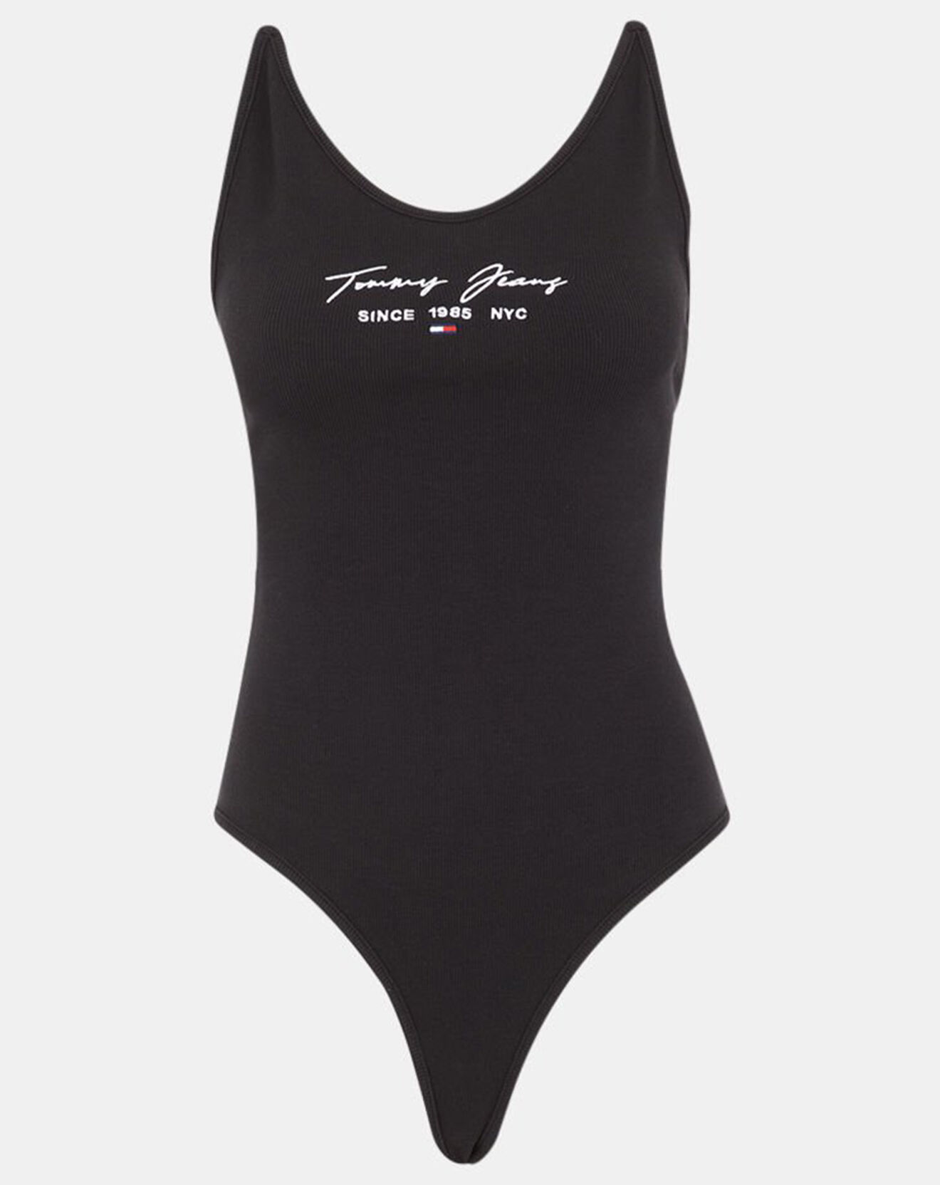 Tommy Jeans Body 100% Coton Bio Tommy Script noir