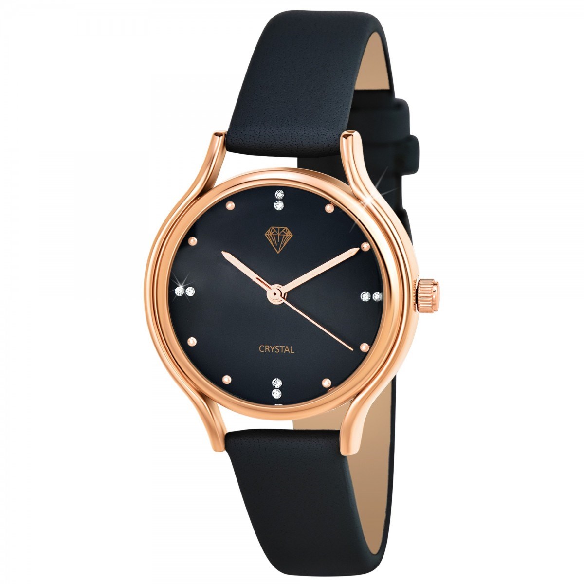 Montre Hania élégante ornée de Cristaux scintillants SC Crystal
