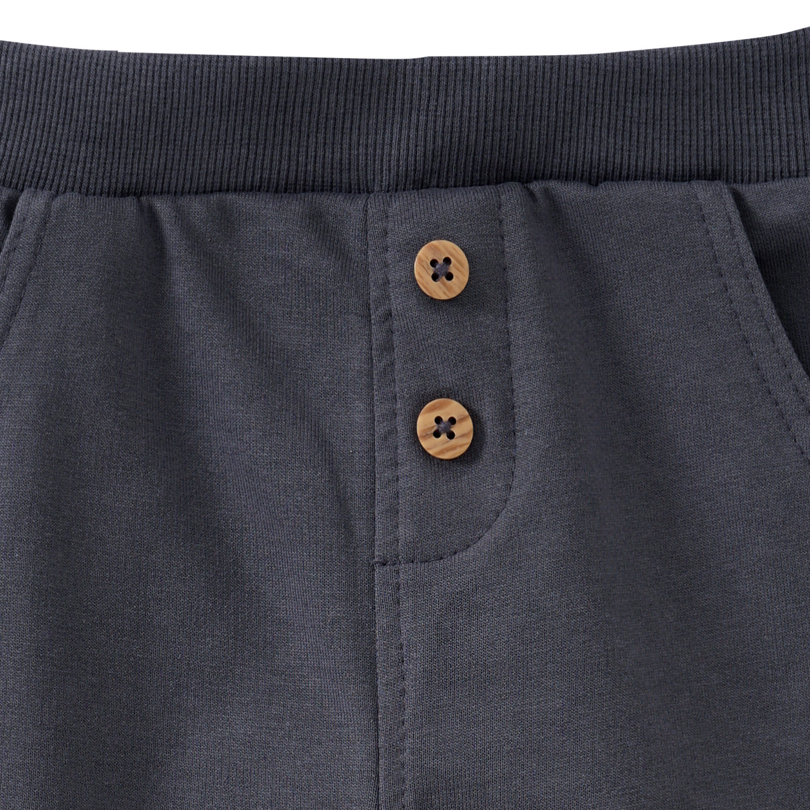 Topomini Pure Collection Newborn Jogginghose aus Bio-Baumwolle nachtblau