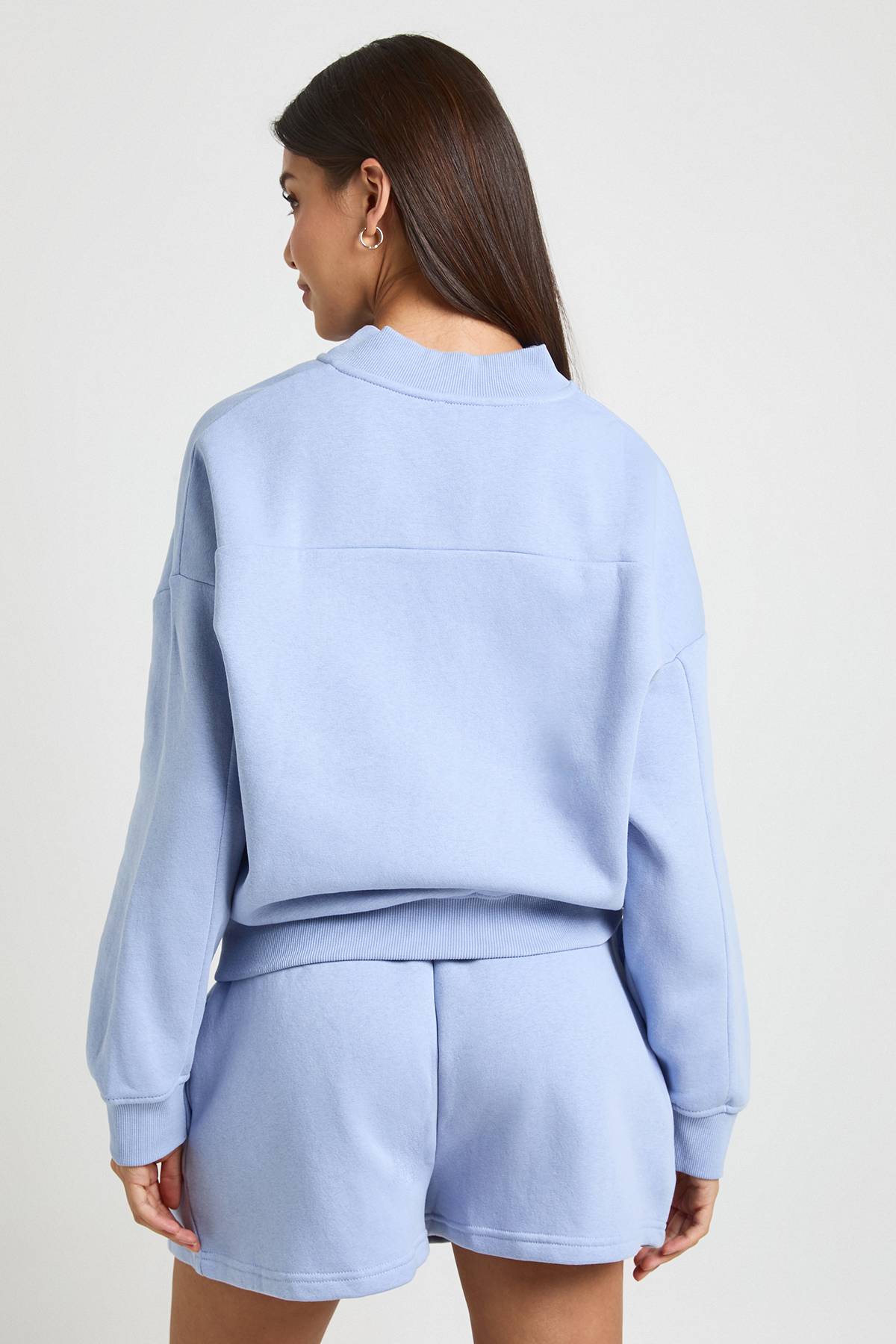 boohoo Ensemble Survêtement Court Veste Bomber