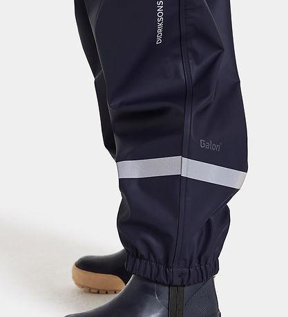 Didriksons Regenhose m. Träger - PU - Spritzermann - Navy