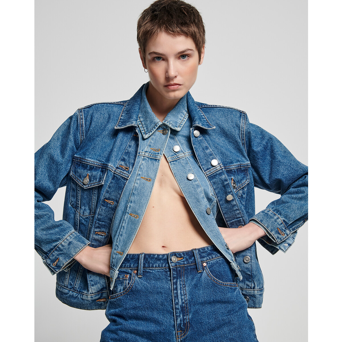 COLEÇÕES LA REDOUTE<br>Colete jeans