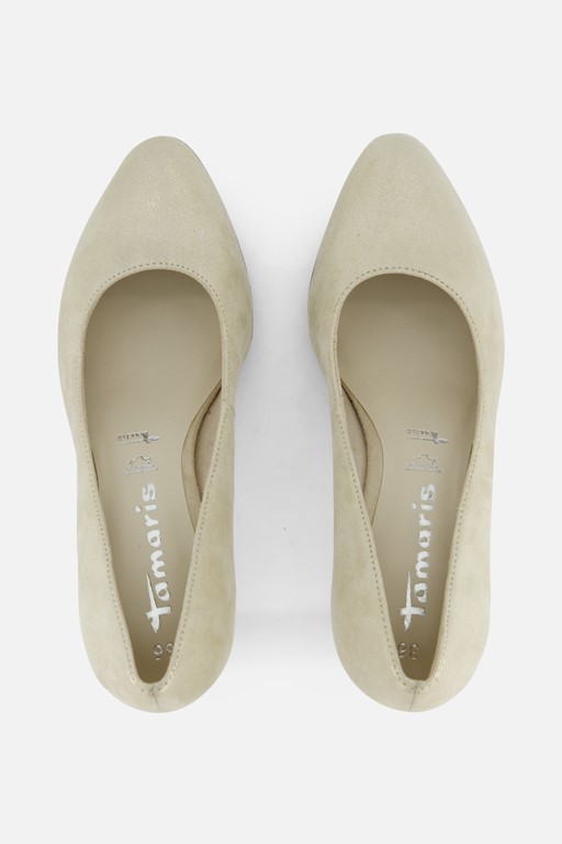 Tamaris Pumps beige Leer