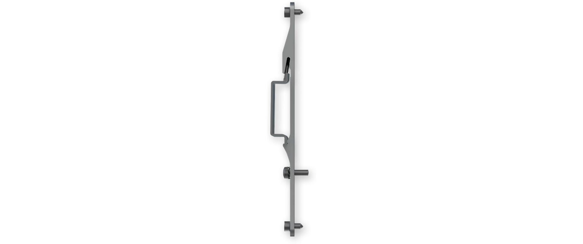 Montagekit PR5MEC24 Rückwand mit HutschienenhalterungTeltonika PR5MEC24 Montage-Kit Silber Aluminium, Edelstahl
