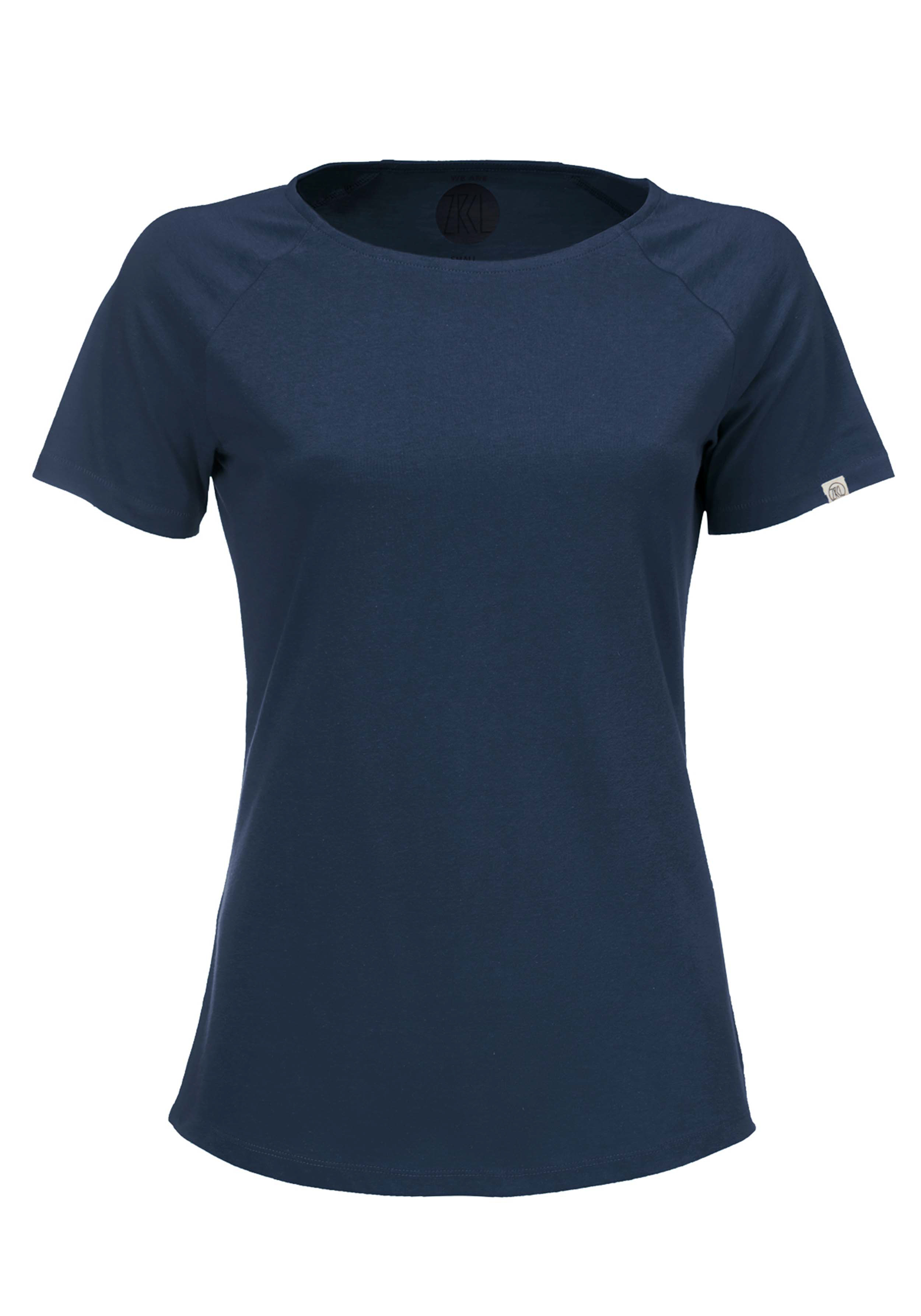 WE ARE ZRCL Damen Raglan T-Shirt Basic Blue