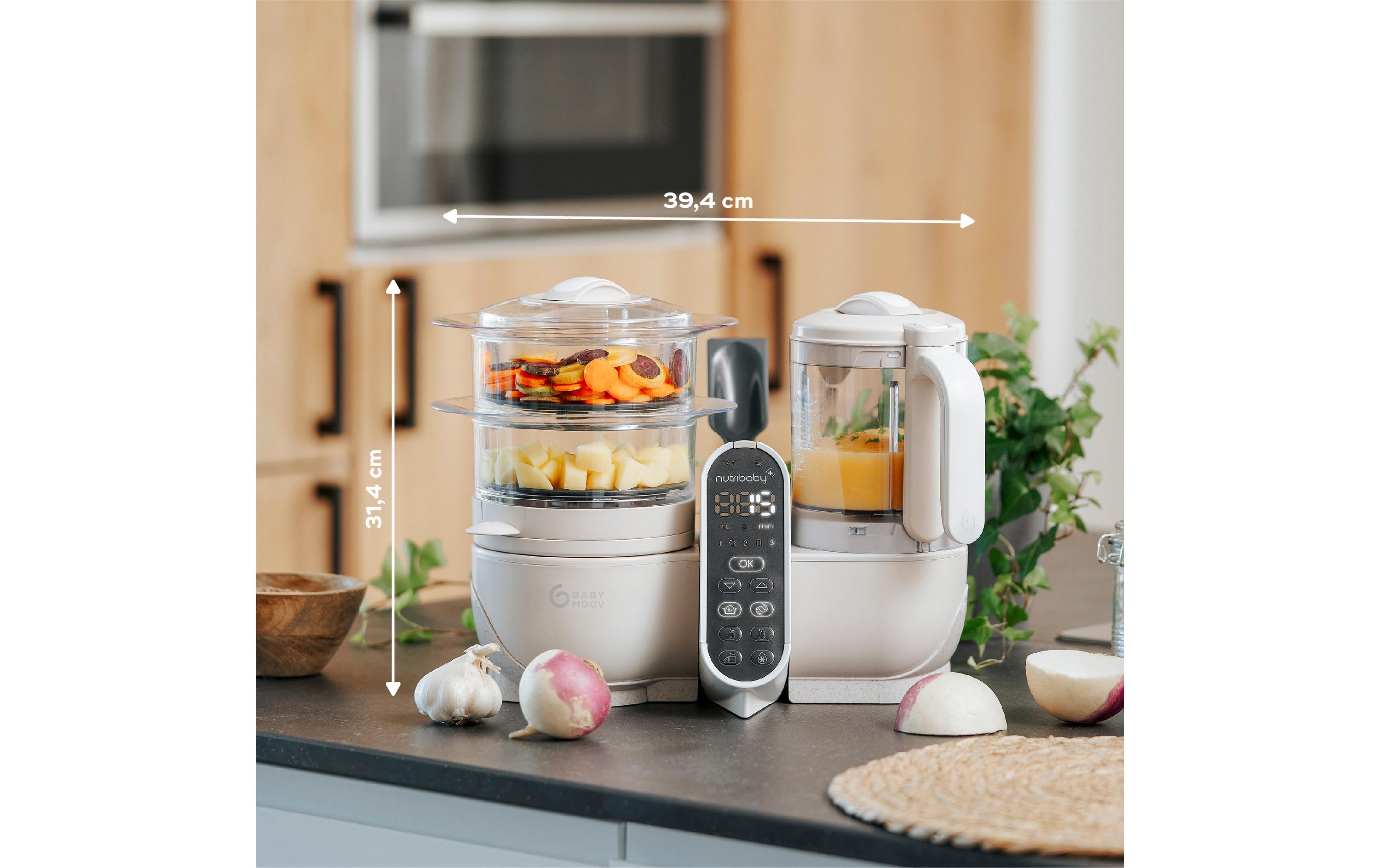 Multitool Nutribaby Plus Mineral Beige<br>Multifunktionaler Babynahrungszubereiter