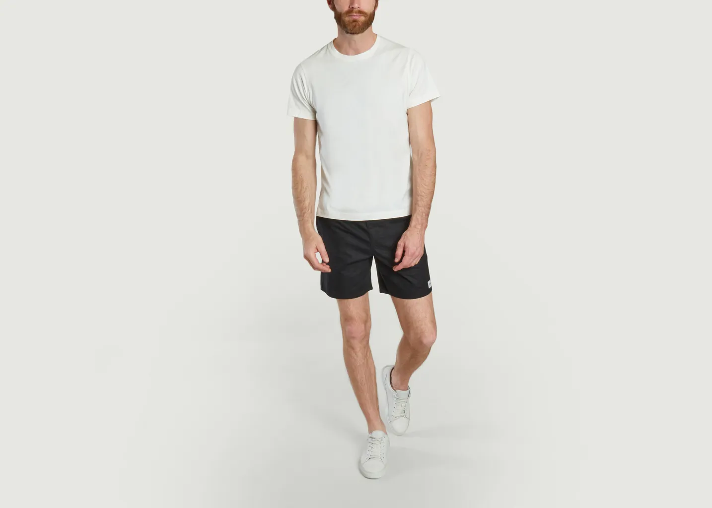 Short de plage classique en lin Rhythm