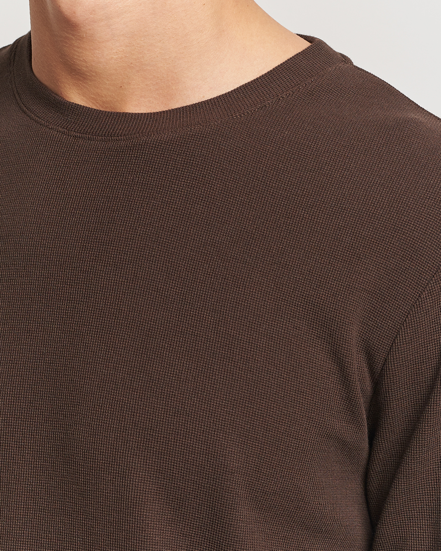 NN07 Clive Knitted Sweater Demitasse Brown