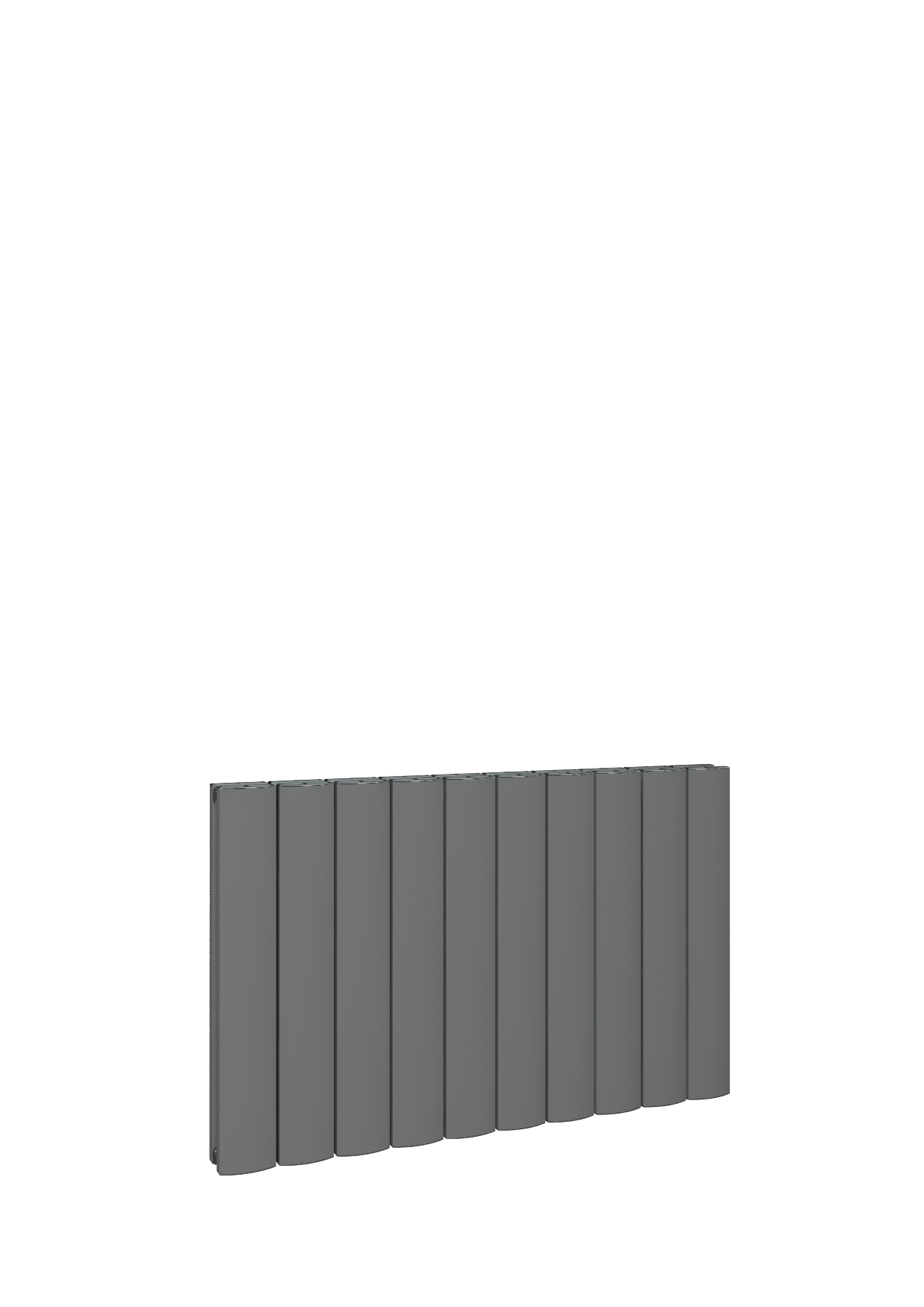 Eastbrook Guardia horizontale aluminium radiator 60x85cm Antraciet 1440 watt