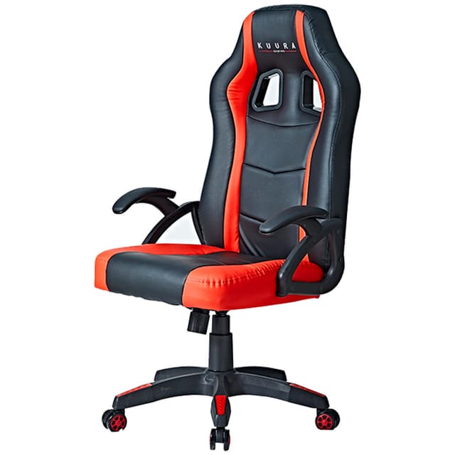 Kuura Gaming Gamerstol Gamer, Sort-rød