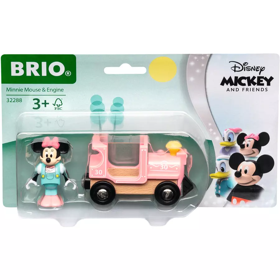 BRIO Minnie Maus Lokomotive