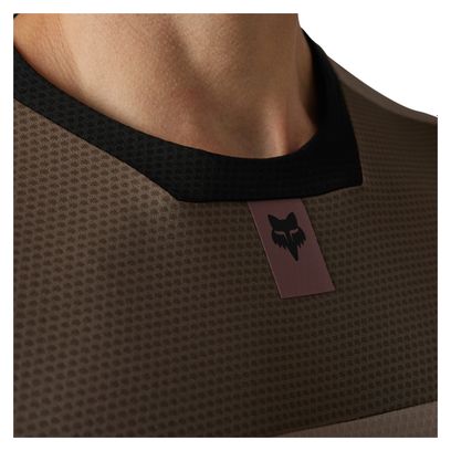 Maillot Manches Courtes Fox Defend Beige
