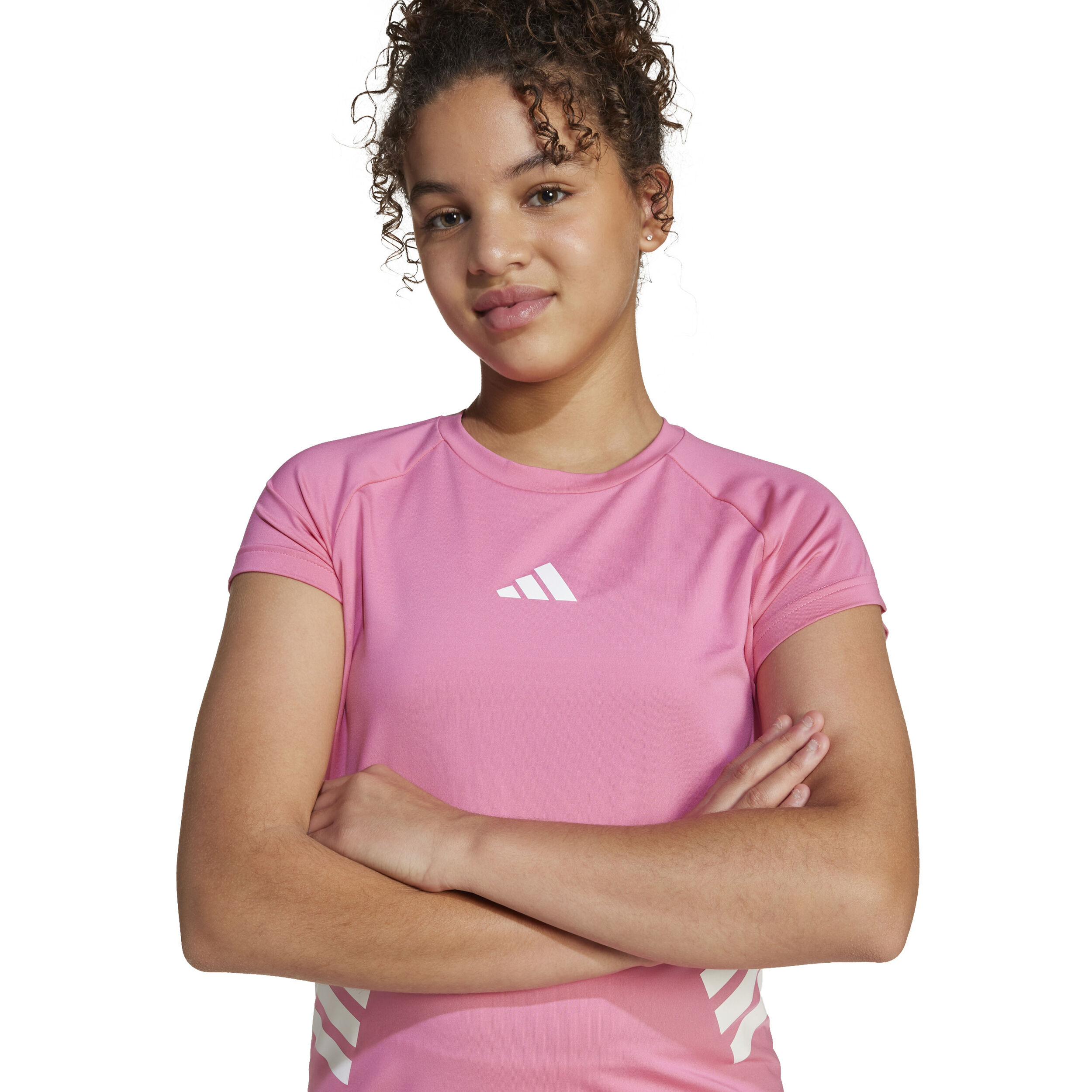 adidas All Sports Nxt T-shirt Enfants - Rosé, Blanc