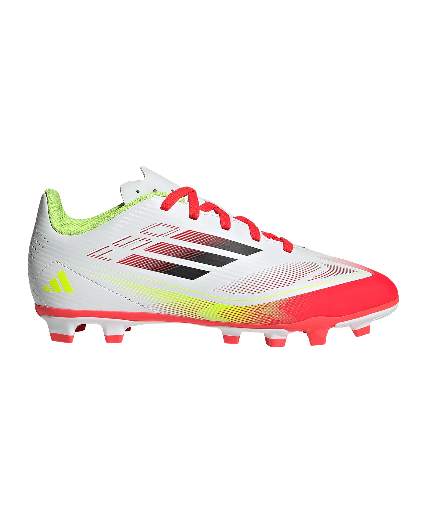 adidas F50 Club FG Pure Victory Kids Weiss