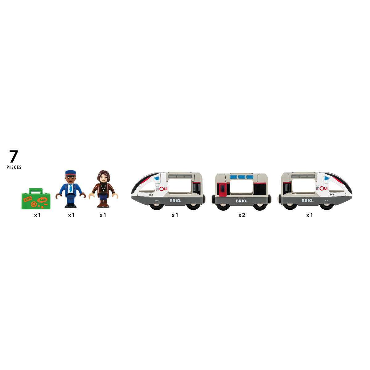 BRIO Spiel TGV Hochgeschwindigkeitszug