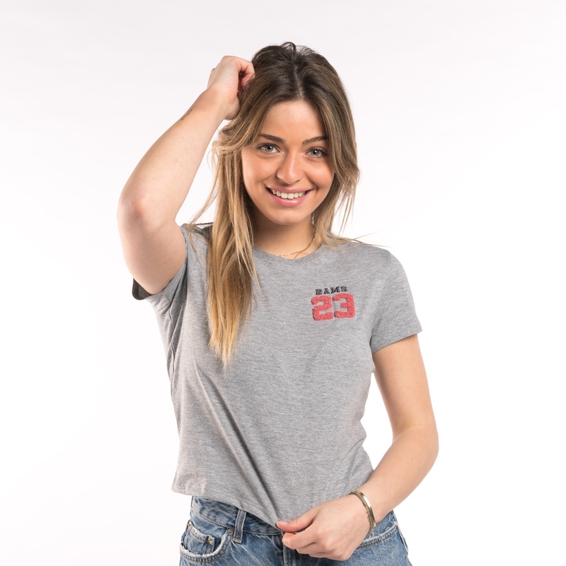 Camiseta Rams 23 Bordado Pequeno