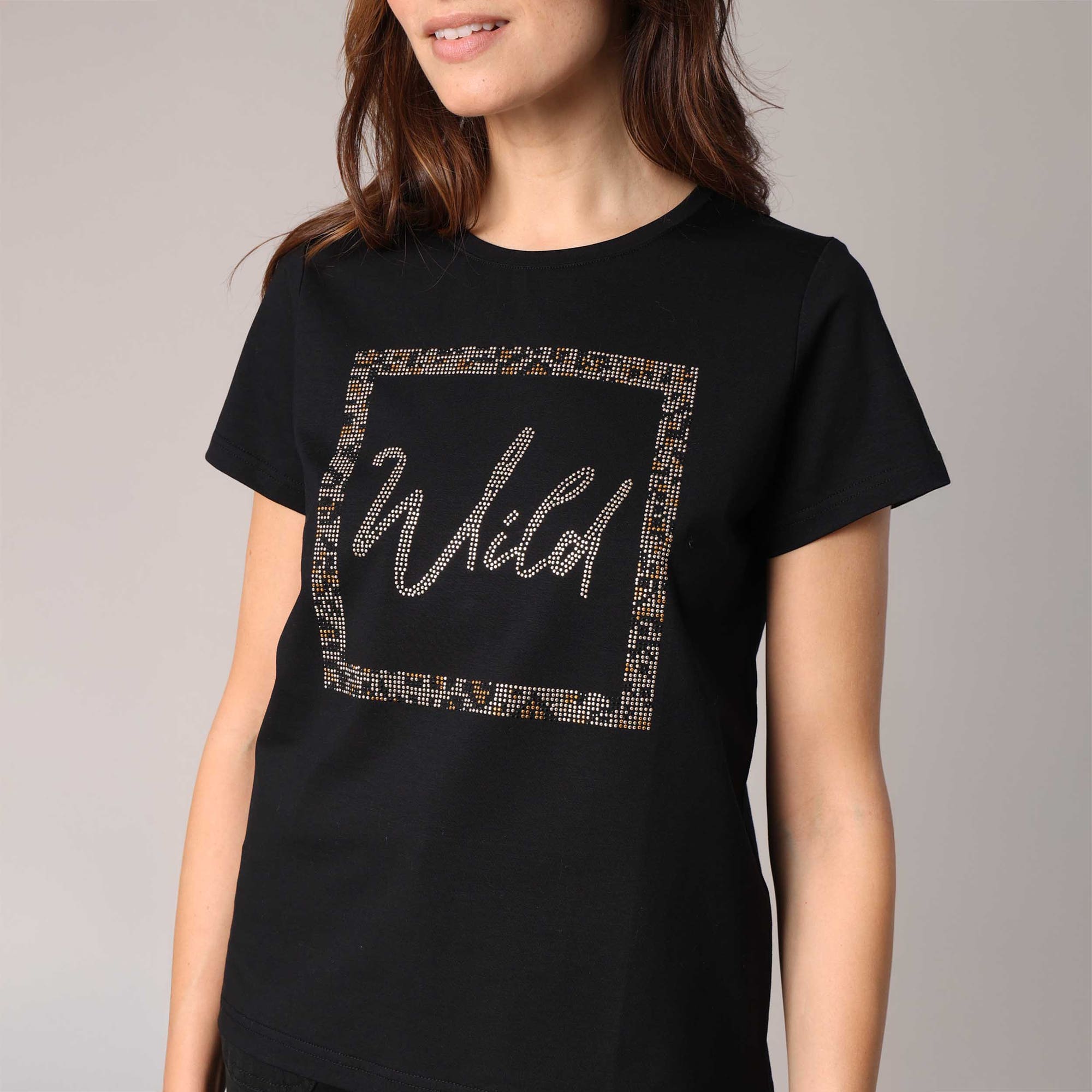 T-shirt Femme noir