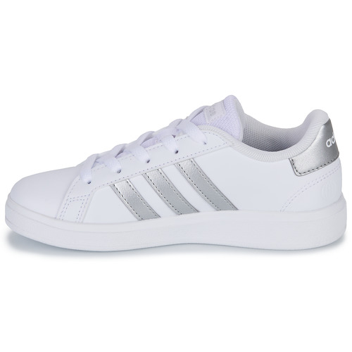 Adidas Sportswear - GRAND COURT 2.0 K - Blanc / Argent