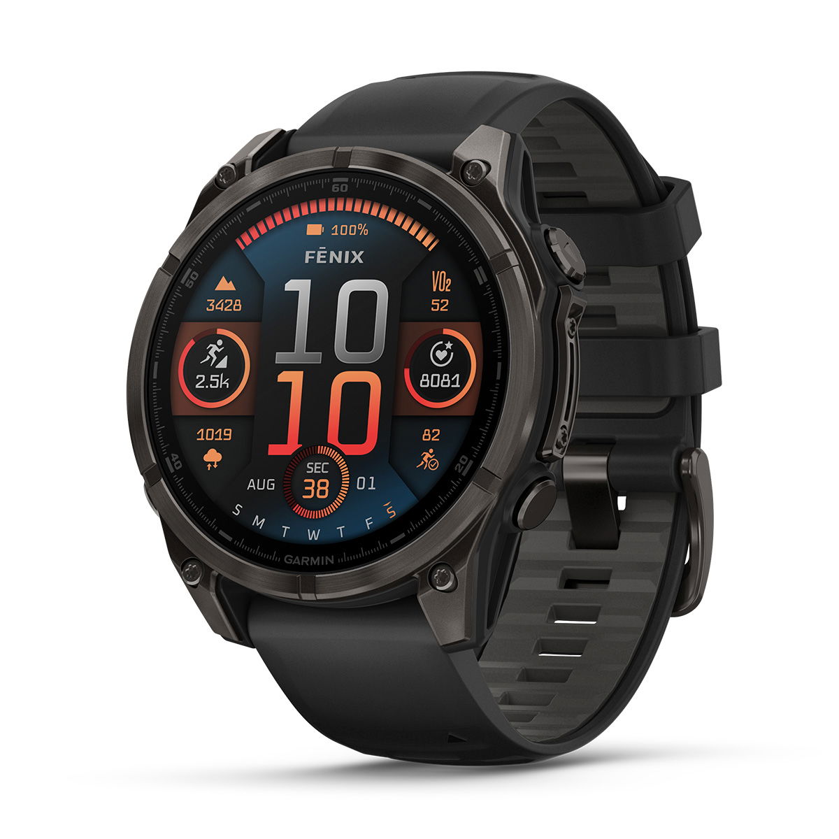 Garmin Fenix 8 AMOLED Sapphire, 47 mm (Carbon Grey)