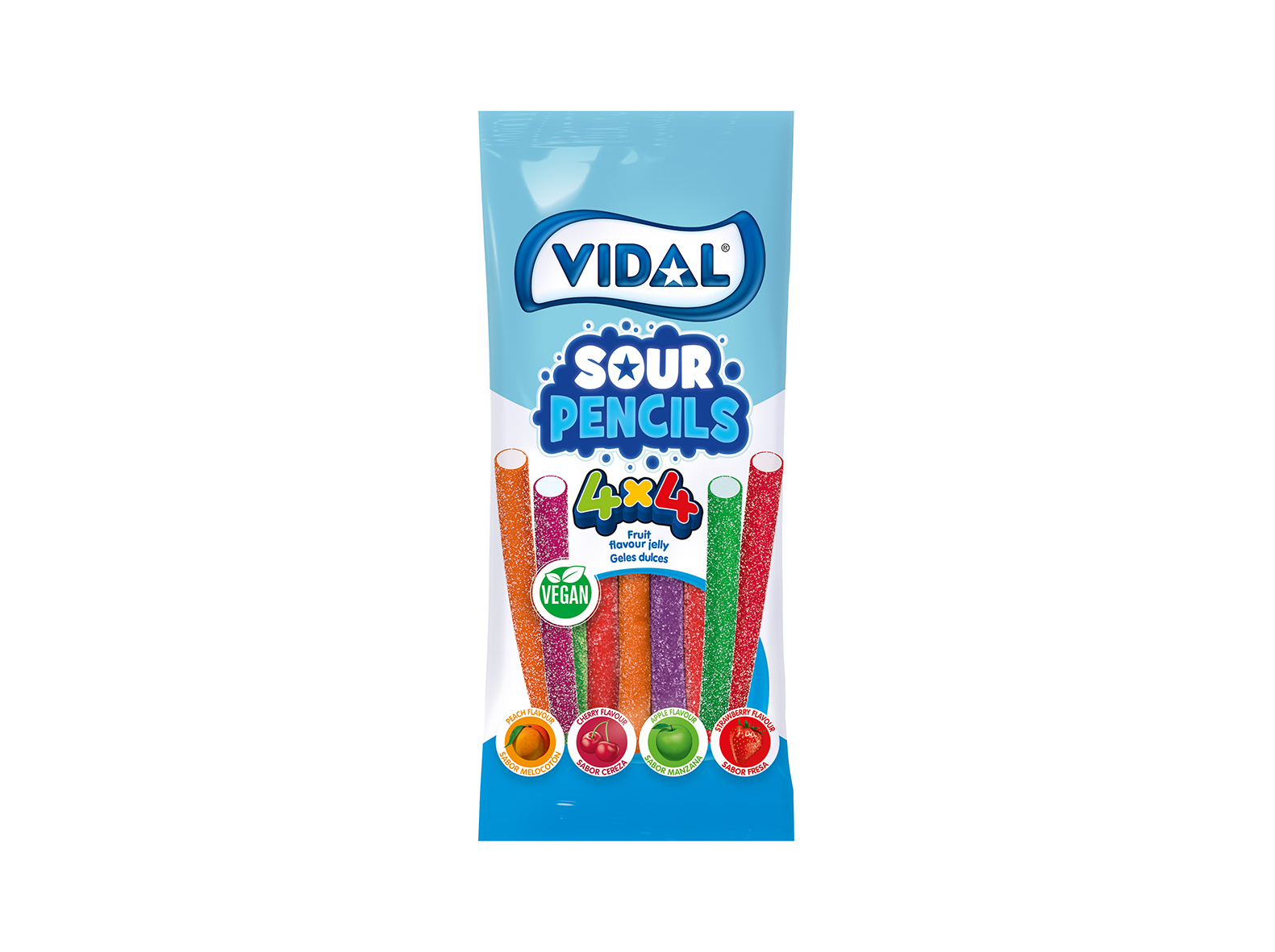 GOMAS VIDAL VIDAL SOUR PENCILS 4X4 90G
