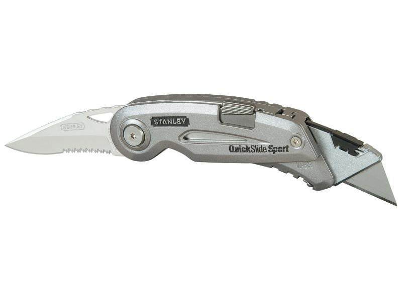Stanley Sportmesser Quickslide II 19 mm Das ideale Sportmesser für Arbeit und Freizeit