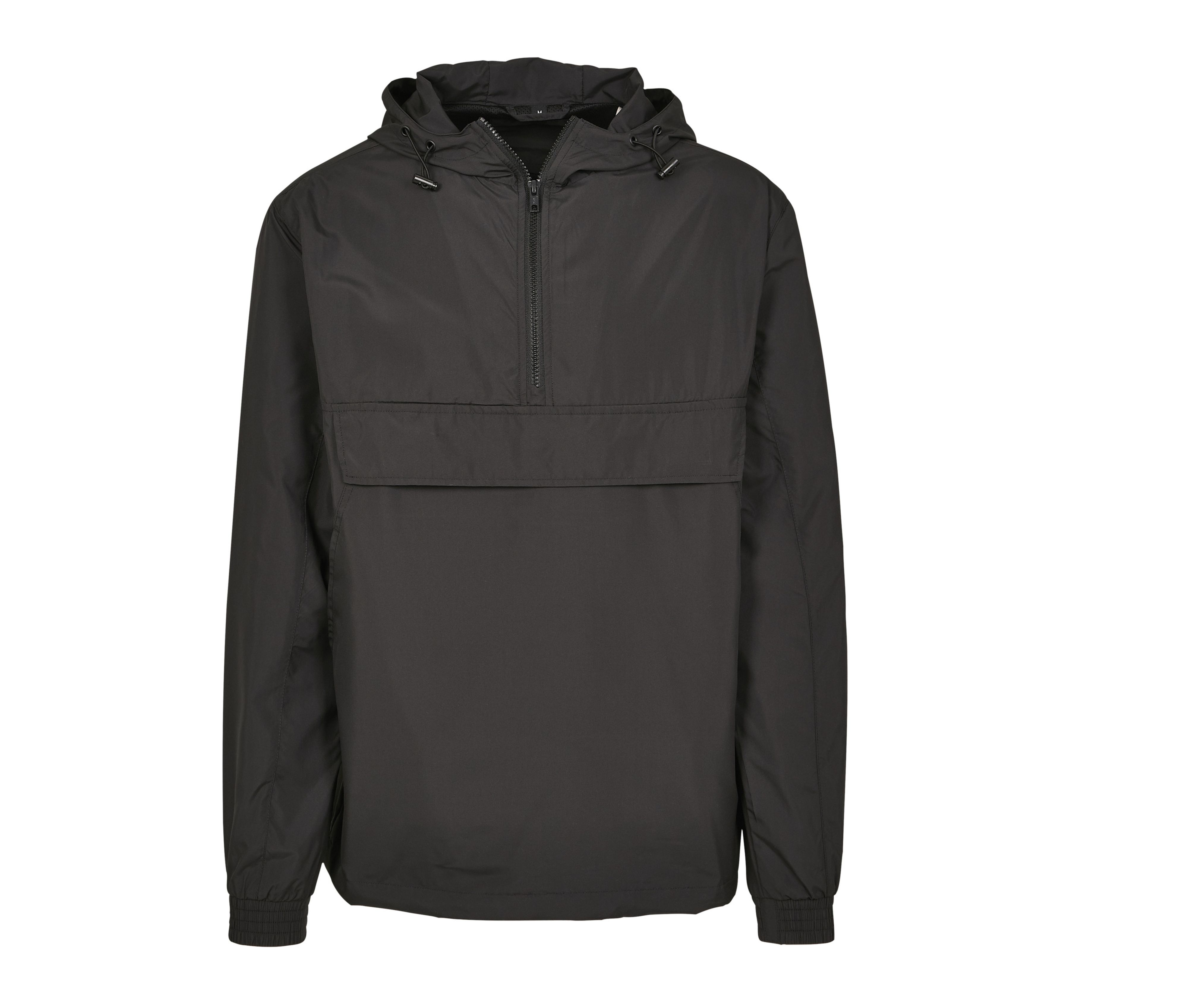 BUILD YOUR BRAND BY096 - Veste Homme Demi-Saison à Zip et Capuche