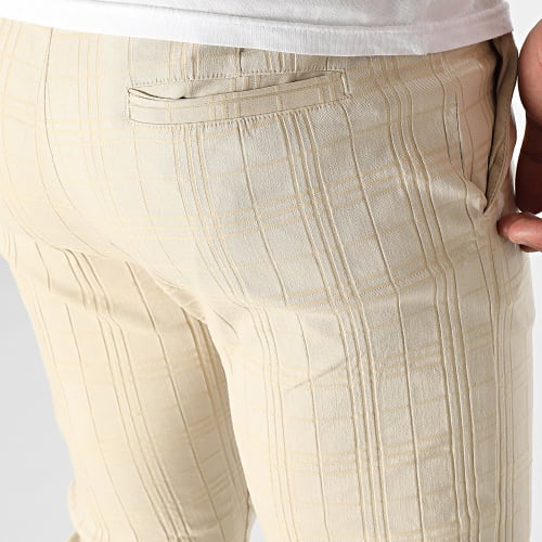 Pantalon Chino Skinny Beige