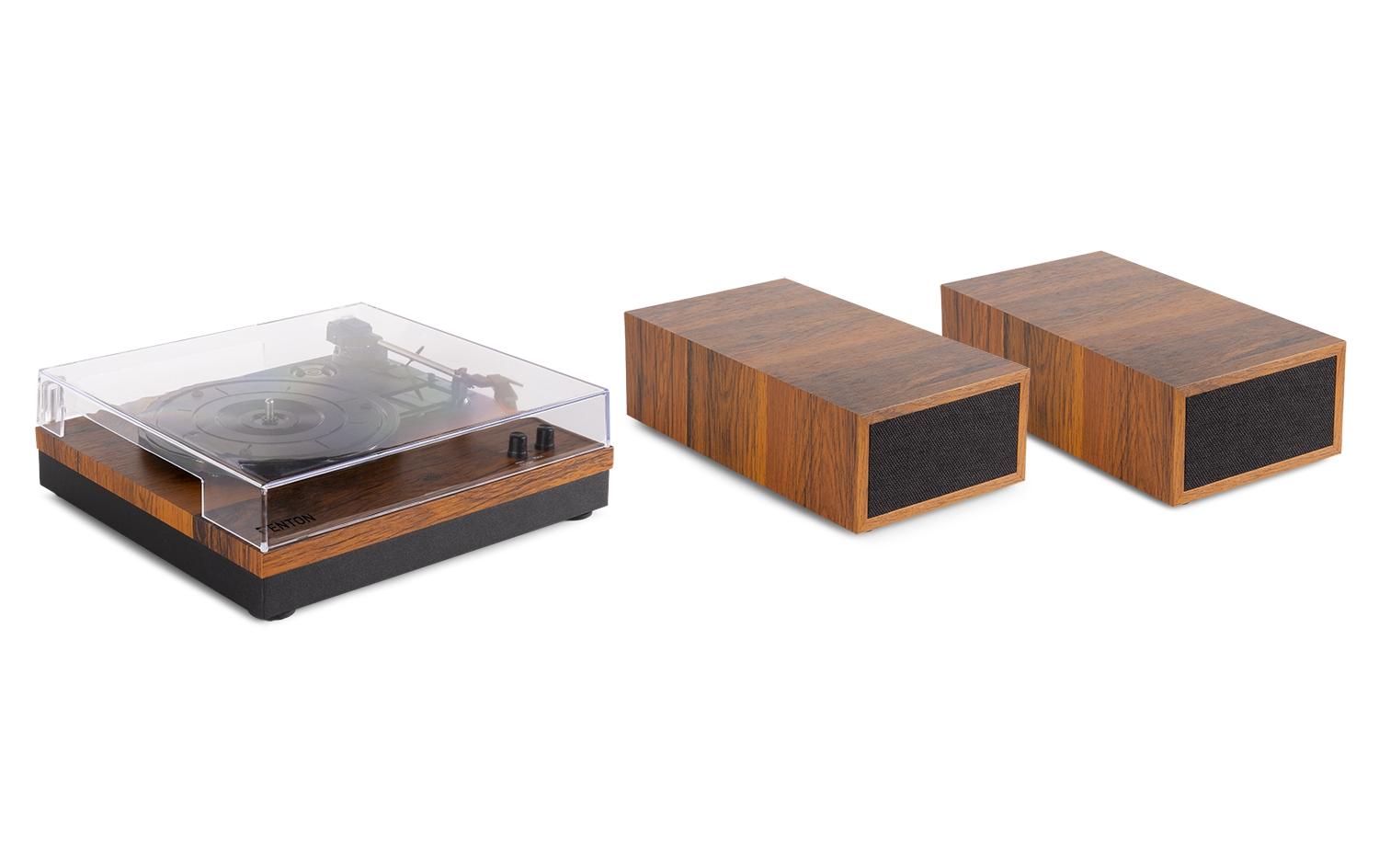 Plattenspieler Set RP165B Braun<br>Plattenspieler Set mit Bluetooth