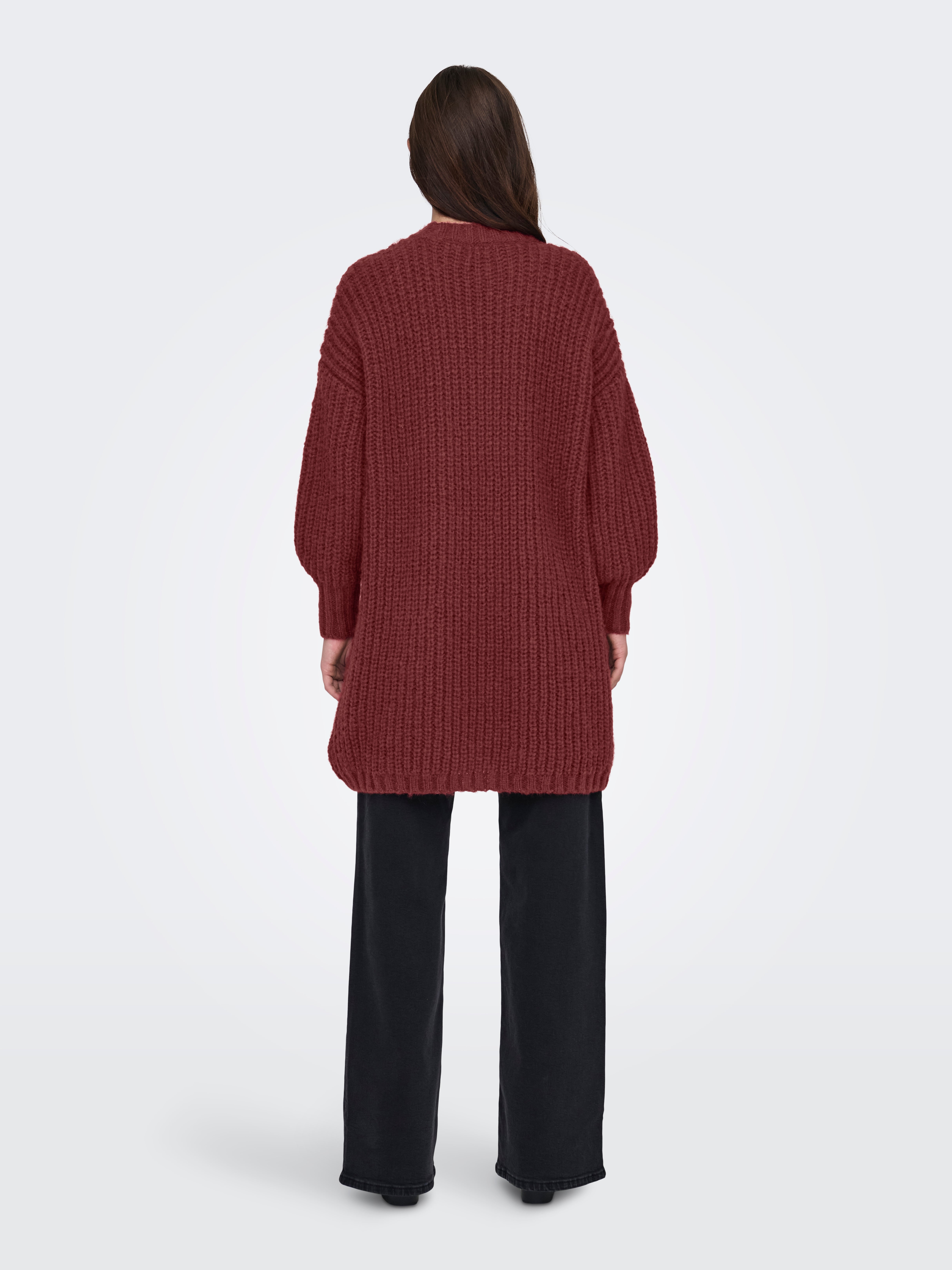 ONLLELA Strickpullover Syrah