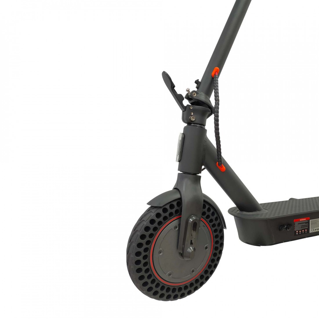 Scooter elétrica ECO-450 com motor de 450 W – velocidade máxima de 25 km/h e autonomia de 40 km.