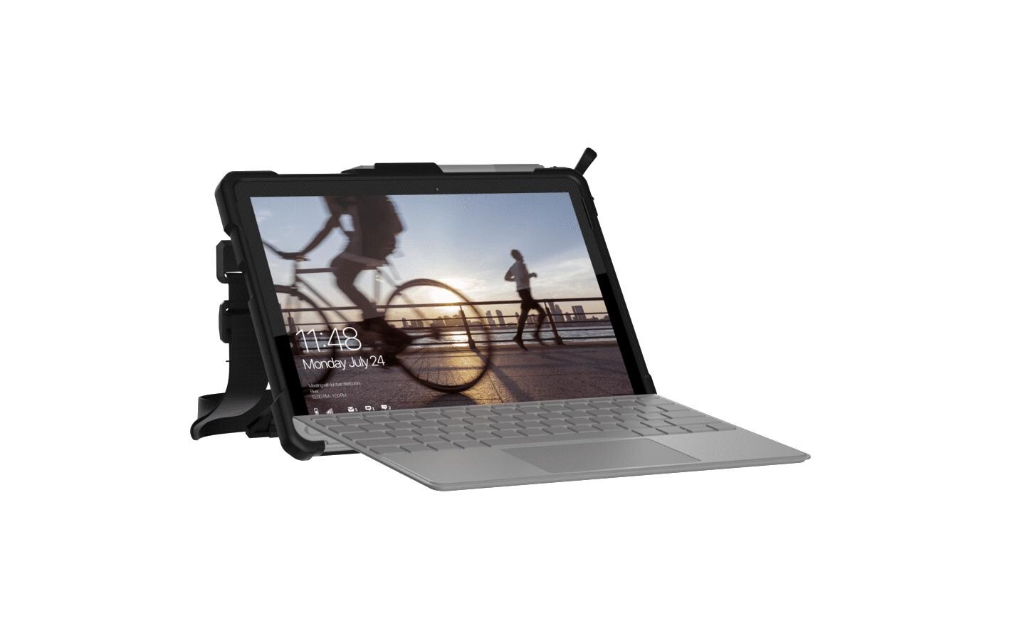 Tablet Back Cover Plasma Surface Go / Go 2Robuste Tablet-Schutzhülle mit Handschlaufe und Schultergurt