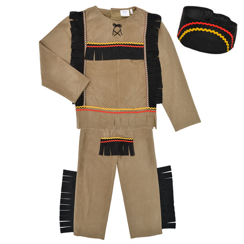 Fun Costumes - COSTUME ENFANT INDIEN BIG BEAR - Multicolore