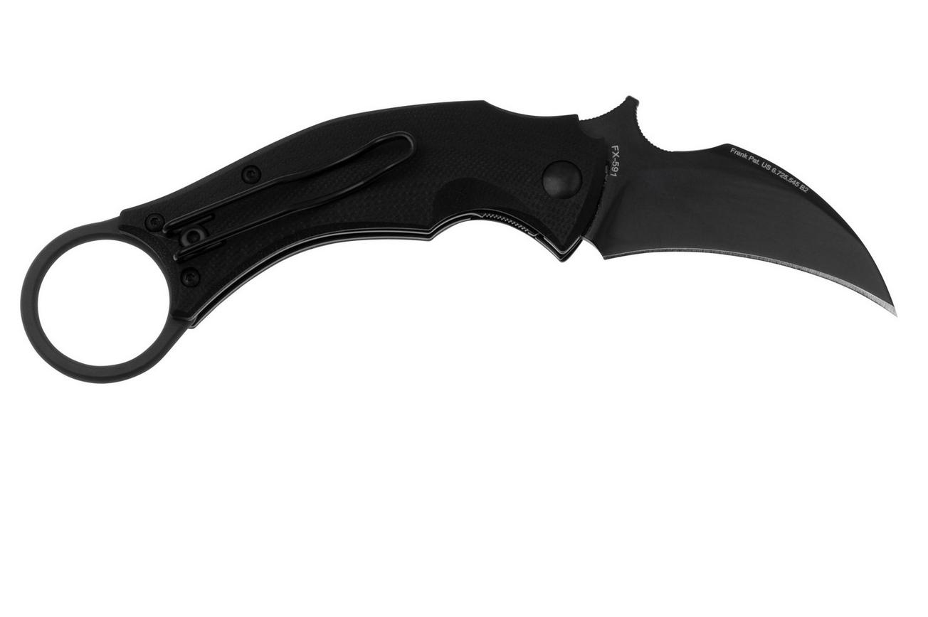 Fox Black Bird Bastinelli FX-591 Black karambit