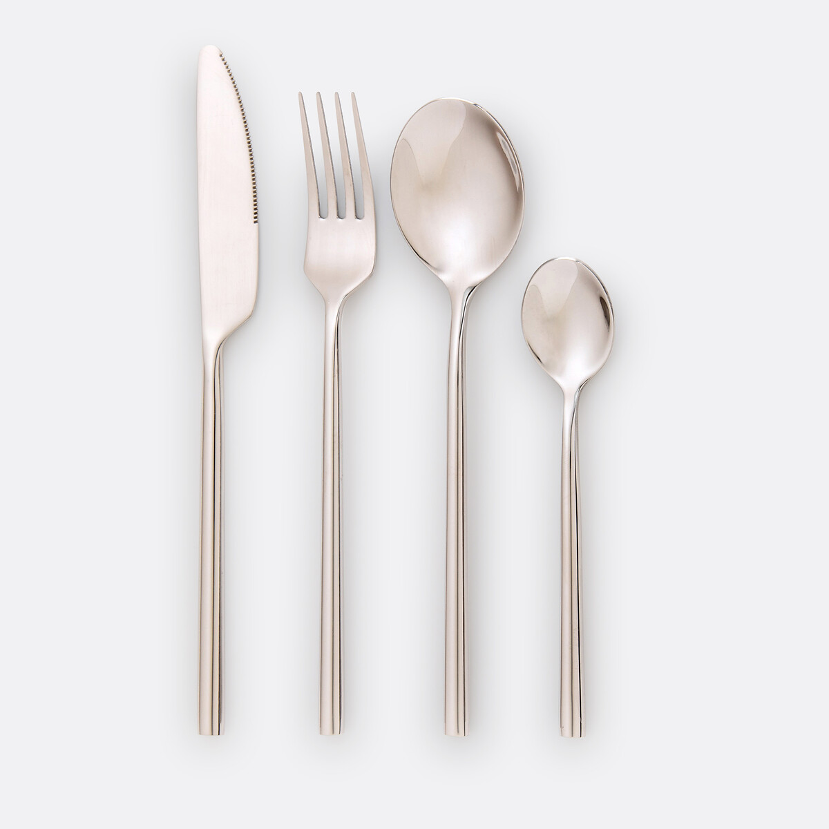 LA REDOUTE INTERIEURS<br>Conjunto de 4 garfos de aço inoxidável, Katherine