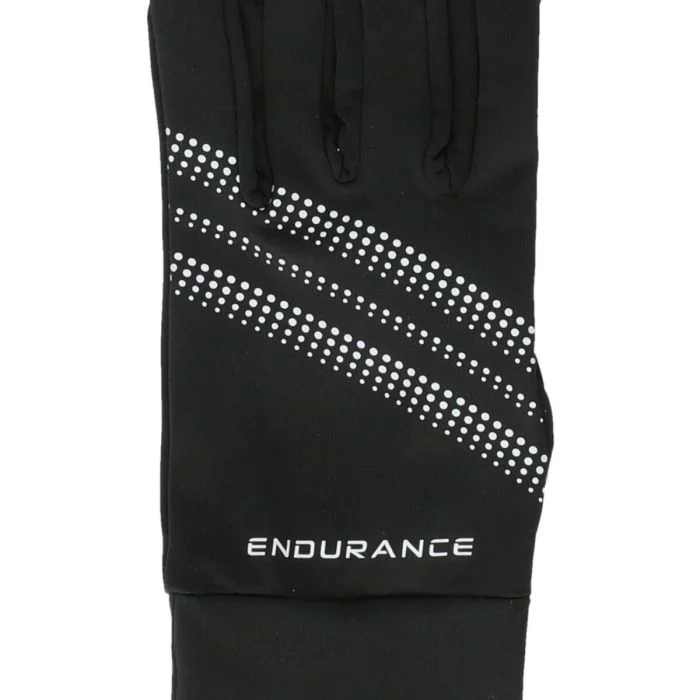 Endurance Unisex Handsker Sherman Run Gloves Sort