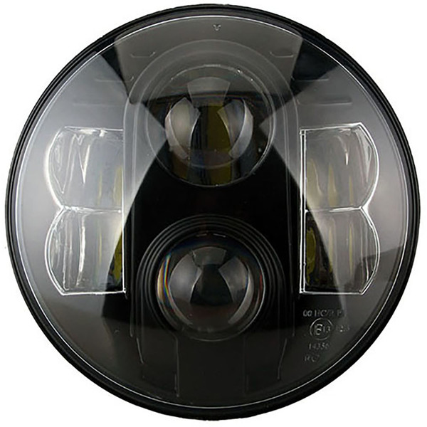Sifam - Projecteur rond 8 led 28/36w Noir