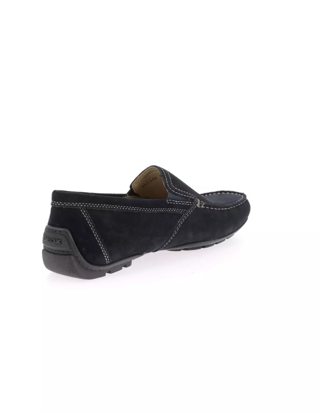 GEOX UOMO MONER - Bateaux & mocassins BLEU